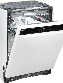 Sharp Unterbaugeschirrspüler QW-NA3YU42AW-DE, 9,2 l, 14 Maßgedecke