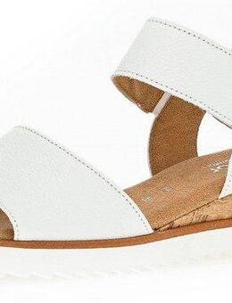 Gabor GENUA Sandalette, Sommerschuh, Sandale, Keilabsatz, mit Klettverschluss, Weite G