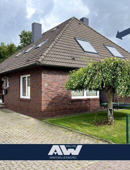 Schöne Oberwohnung mit Gartenteil in Hage! - Hage