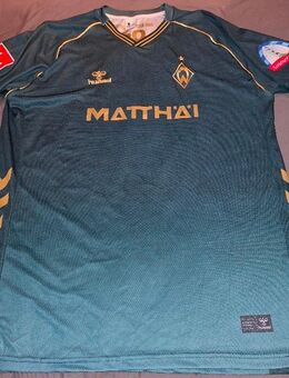 TRIKOT WERDER Gr. 3 XL Dkl. Grün 29 € Neuwertig 27711 OHZ Abhol/Versand - Osterholz-Scharmbeck