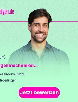 Anlagenmechaniker (m/w/d) - Holzgerlingen
