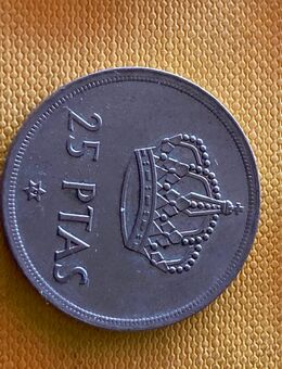 Münzen Münze Umlaufmünze Spanien 25 Pesetas 1975 im Stern 79 - Alzey