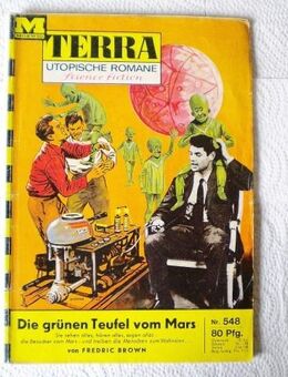 Terra Band 548-Die grünen Teufel vom Mars,Fredric Brown,Moewig Verlag - Linnich