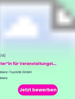 Meister*in für Veranstaltungstechnik (m/w/d) - Koblenz
