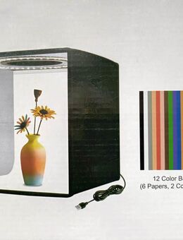 NEU Foto LED Box Lichtzelt Hintergrund Softbox Fotobox - Werne Zentrum