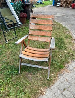 Stuhl, Holzstuhl Liegestuhl Gartenstuhl Klappstuhl - Owingen