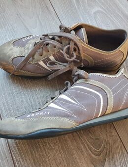 "Esprit" Damen Sneakers/Sportschuhe Gr.39 Grau zum Schnüren **Anschauen** - Köln