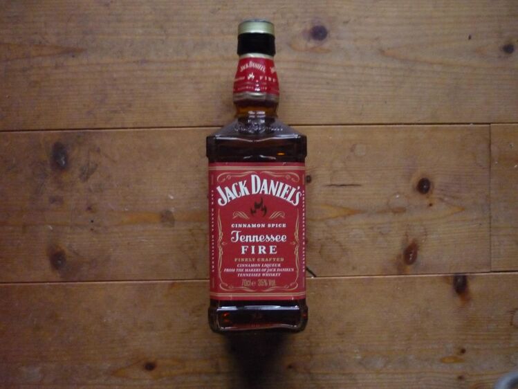 Jacky Fire in Glasflasche -Silvester- - Burghaun