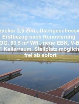 Hitzacker: Frisch renovierte 3,5 Zimmer Dachgeschosswohnung - Hitzacker (Elbe)