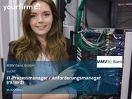 IT-Prozessmanager / Anforderungsmanager (m/w/d) - Koblenz