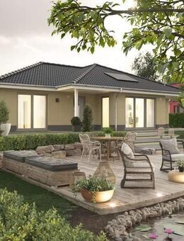 Winkelbungalow , Preis inkl. Grundstück, massiv gebaut - Nünschweiler