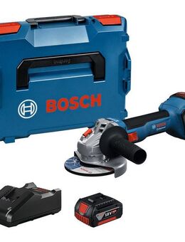 Bosch Professional Akku-Winkelschleifer »GWS 18V-8«, Inkl. 2x Akku GBA 18V 5,0Ah, in L-BOXX 136