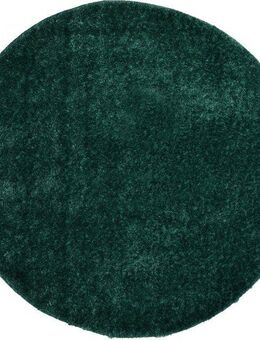 Home affaire Hochflor-Teppich Anastasia, rund, Höhe: 43 mm, Shaggy-Teppich, Uni-Farben, besonders weich durch Mikrofaser