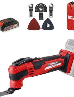 Einhell Akku-Multifunktionswerkzeug VARRITO, 18,00 V, Power X-Change, Inkl. Akku, Zubehör und Aufbewahrungskoffer