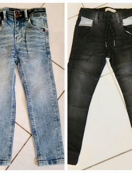 Neu! 2 Stck. Kinderjeans–Gr. 110–schwarz + h’blau- Reserved+Best - Kiel