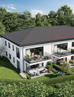 Neubau! - Moderne 2-Zimmer-Wohnung mit Balkon in Hohenthann - Hohenthann