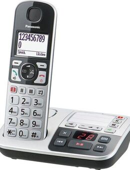 Panasonic KX-TGE520 Seniorentelefon (Mobilteile: 1, inkl. Anrufbeantworter)