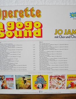 Jo James-Operette im a gogo Sound-Vinyl-LP,Hit,ca. 60/70er - Linnich