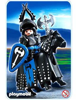 Playmobil 3315 schwarzer Ritter, Rarität - Kassel