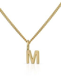 Orolino Kette mit Anhänger Gold 375 mit Anhänger 42/45cm lang Buchstabe M