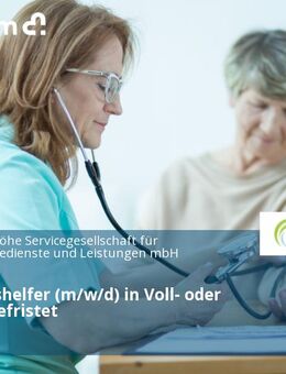 Mobilitätshelfer (m/w/d) in Voll- oder Teilzeit, befristet - Bonn