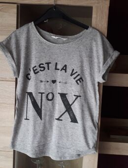 Damen T-Shirt grau H&M Gr. 146-152 - Euskirchen