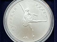 Palladium 25/10/5 Rubel Russland Ballerina 1991 Stgl. Zertifikat - München