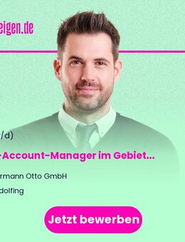 Key-Account-Manager (m/w/d) im Gebiet Deutschland Mitte / West im Marktsegment Glas-Fenster-Fassade - Fridolfing