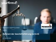 Referent der Geschäftsführung (w/m/d) - Gütersloh