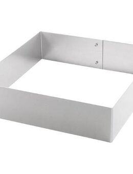 Beetumrandung Edelstahl Rostfrei quadratisch eckig 40cm 400mm - Hiddenhausen