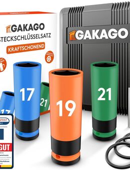 Gakago Kraft-Schoneinsatz Radschrauben Nuss Set Steckschlüssel - Birkenfeld (Baden-Württemberg)
