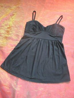 NEU * Baby Doll- Style * Spaghetti- Träger * Top * T- Shirt "H&M" Gr. 32, 34- 36/ XS- S * schwarz * Gothic * - Riedlingen