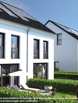 Neubau-Doppelhaushälfte mit Satteldach nach EH 40 Effizienzstandard! - Hahnheim