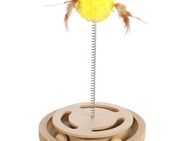 Flamingo Katzenspielzeug Kitty Brain Train mit Federn - 1 Stück