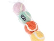 TIAKI Tennisbälle für Hunde im Set - 4 Stück (ca. Ø 6,3 cm)