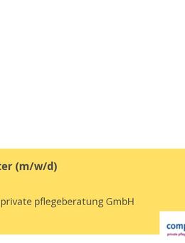 Pflegeberater (m/w/d) - Murnau (Staffelsee)