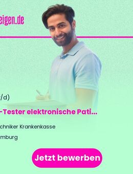 App-Tester (m/w/d) elektronische Patientenakte - Hamburg