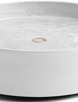 ECOPOTS Topfuntersetzer mit Rollen 30 Weiß, Zubehör für Ecopots Pflanzgefäße, für innen und außen: frostsicher, bruchsicher und lichtbeständig