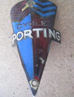 Fahrradteile Sporting Velo Steuerkopf CH Schild Emblem - Volketswil