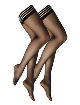 Camano Feinstrumpfhose Halterlose Strümpfe 2er Pack