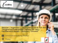 Meister / Ingenieur / Techniker(m/w/d) mit dem Tätigkeitsschwerpunkt Tiefbau für den Fachbereich Bauen / Wohnen / Umwelt - Tholey