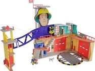 SIMBA Spiel-Feuerwehrwache Feuerwehrmann Sam, Mega-Feuerwehrstation XXL, mit Licht und Sound