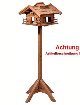 Dobar Design Vogelfutterhaus Tirol Vogelhaus Vogelvilla #D364 - Birkenfeld (Baden-Württemberg)