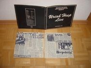 2 X LP Uriah Heep Live Hard Rock 1973 VINYL Doppelalbum - Stuttgart
