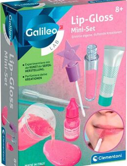 Clementoni® Experimentierkasten Galileo Lab, Lip-Gloss Mini-Set