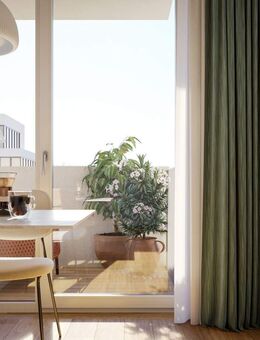 NEUBAUPROJEKT LANGE 30 - Zeitlose 2-Raum-Wohnung mit Loggia und hochwertigem Parkettboden - Leipzig