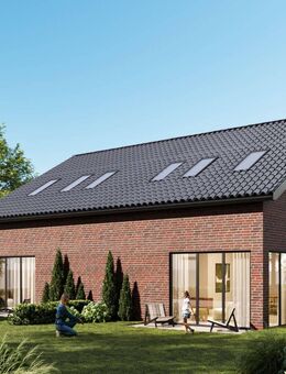 Neubau!! Doppelhaushälfte mit großzügigem Garten und idealer Lage für Familien - Deinste