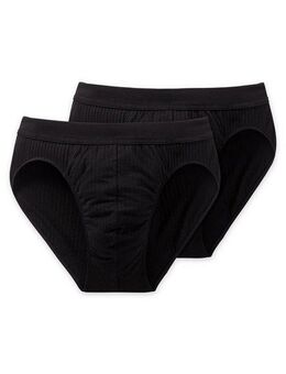 Schiesser Rioslip "Authentic" (2er-Pack) mit stilvollem Nadelzug