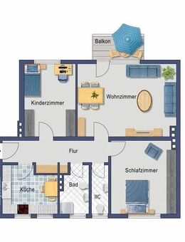 Gepflegte Eigentumswohnung zur Kapitalanlage provisionsfrei - Köln