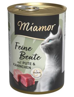 Miamor Feine Beute 12 x 400 g - Pute & Kaninchen